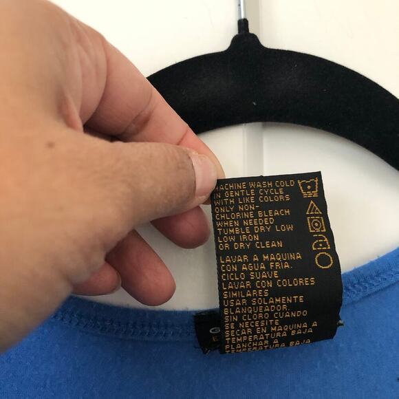 Grace elements blue tank top M - Picture 4 of 6